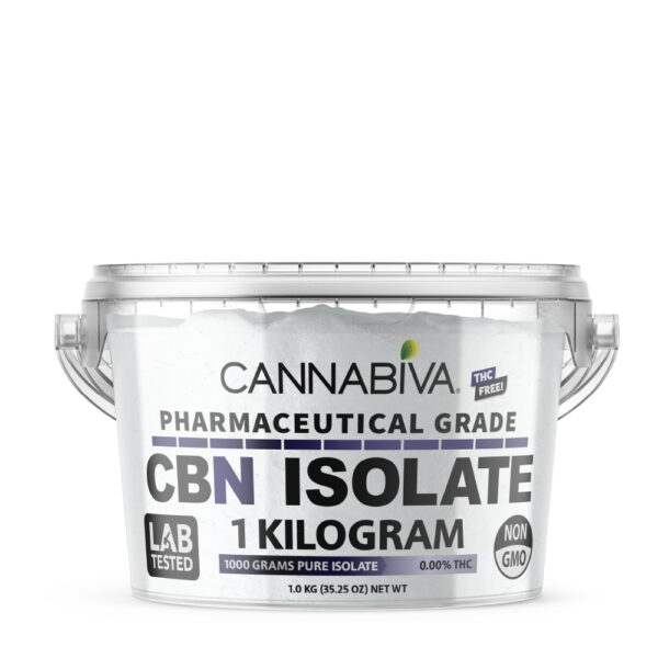 Bulk CBN Isolate Powder - Cannabinol Concentrate 1 Kilogram - No THC