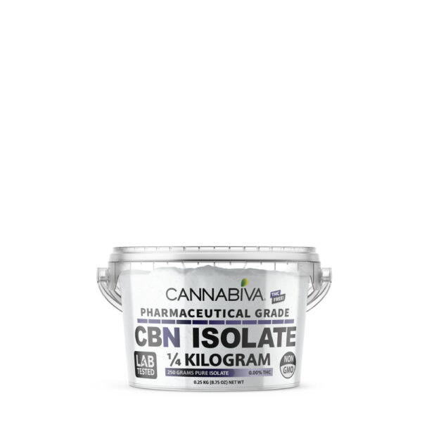 Bulk CBN Isolate Powder - Cannabinol Concentrate 250 Grams - No THC
