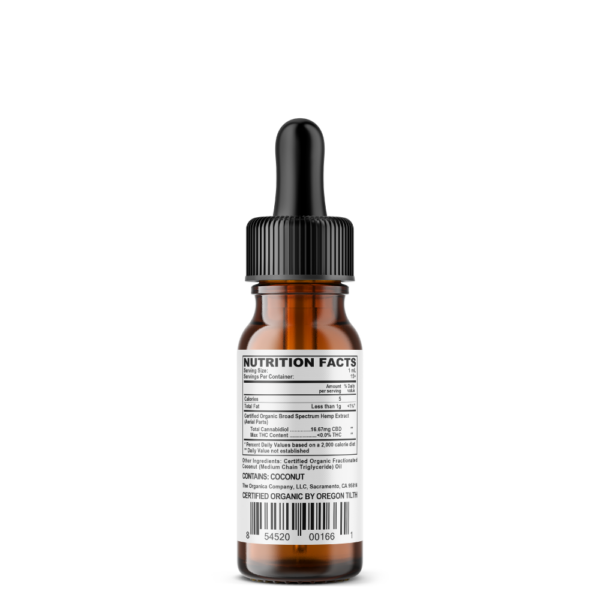 USDA Organic 250 mg Broad Spectrum CBD Oil | Bulk & Wholesale - Image 3