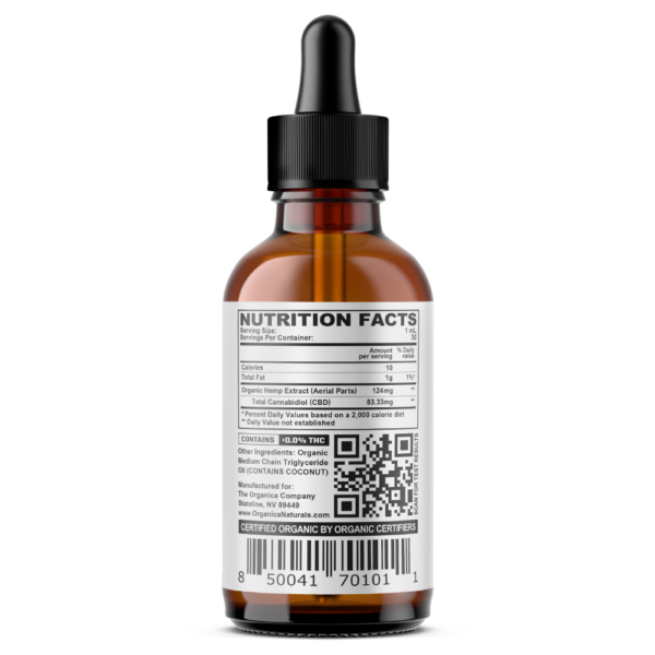 USDA Organic 2500 mg Broad Spectrum CBD Oil | Bulk & Wholesale - Image 2