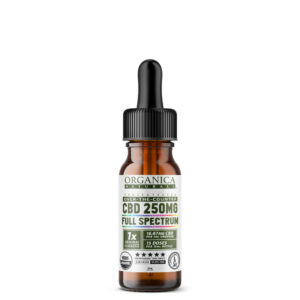 Organica Naturals® 250 mg Full Spectrum CBD Oil Tincture with 0.3% THC