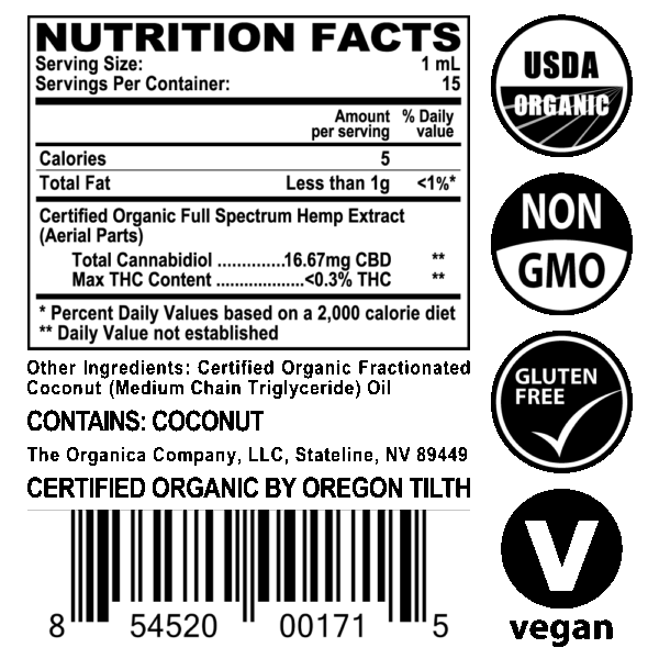 250 mg CBD Oil for Micropets | Organic Vet Wholesale - Image 4