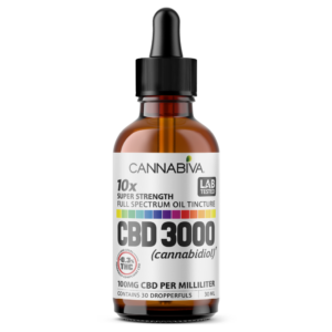 Cannabiva 3000MG Full Spectrum CBD Oil Tincture - Super Strength - Wholesale