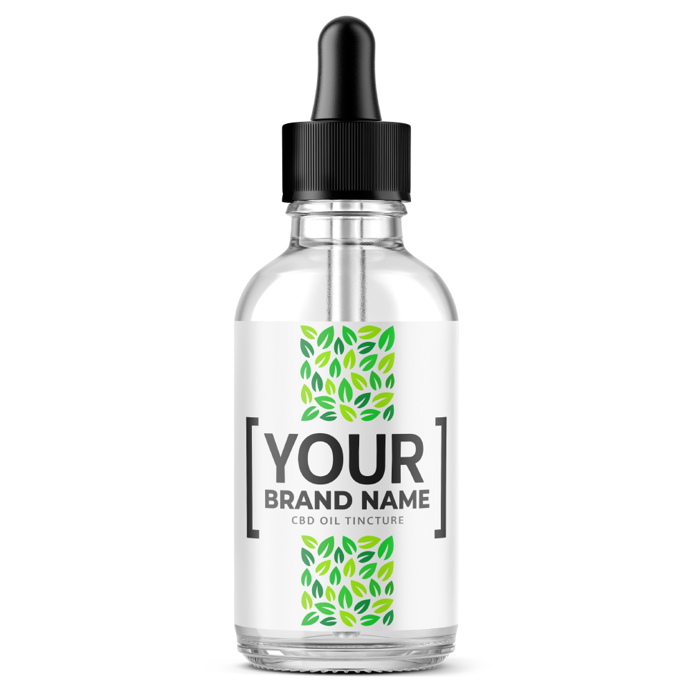 Zero High CBD Oil Isolate - Custom Label, White Label and Private Label Bottle (30mL)