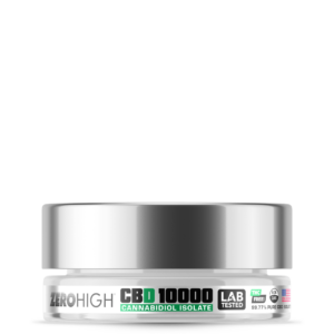 Zero High® CBD (Cannabidiol) THC-Free Pure Isolate Powder