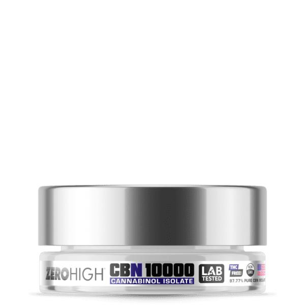 Zero High® THC-free pure CBN (Cannabinol) isolate powder makes it easy ...