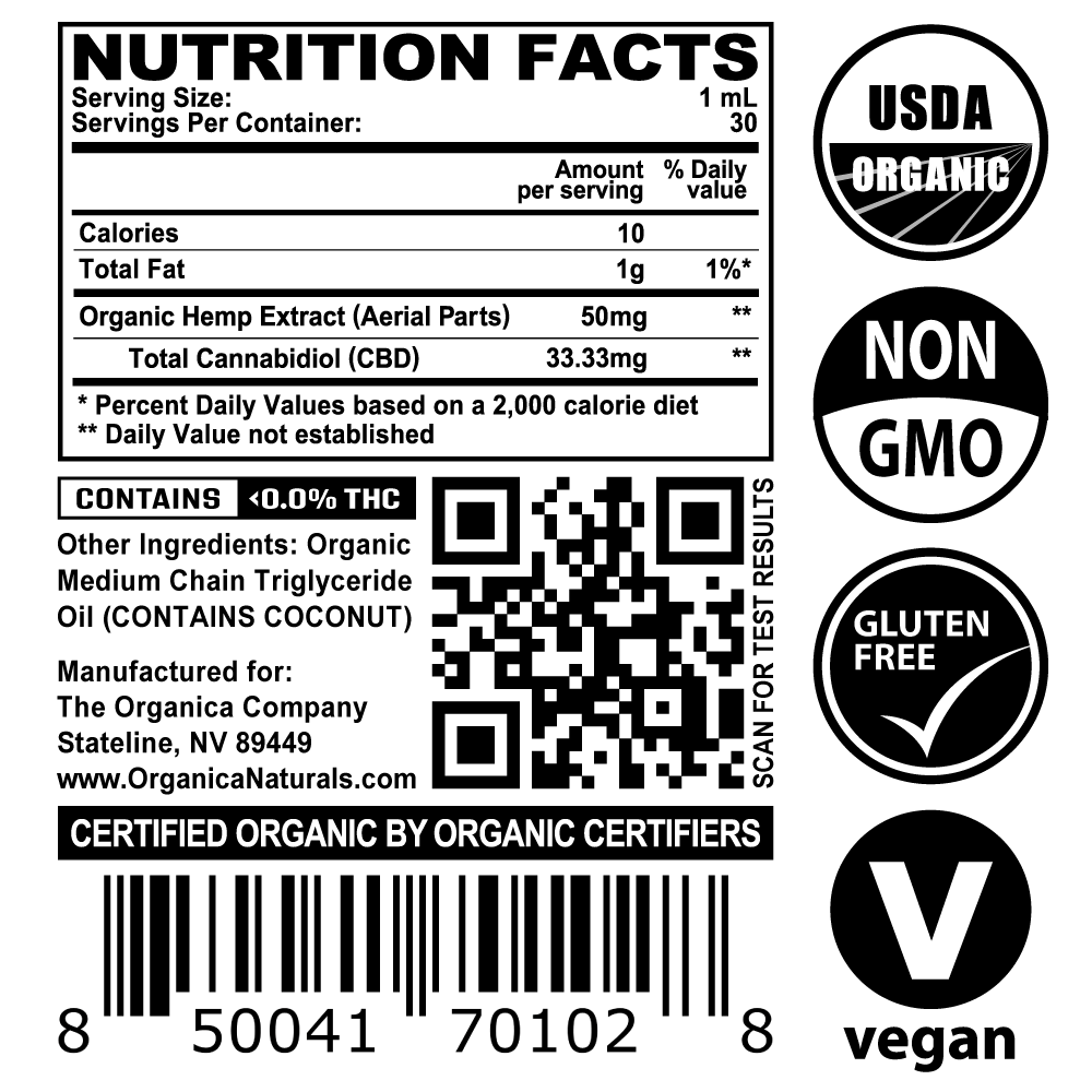 USDA Organic 1000 mg Broad Spectrum CBD Oil | Bulk & Wholesale - Image 6
