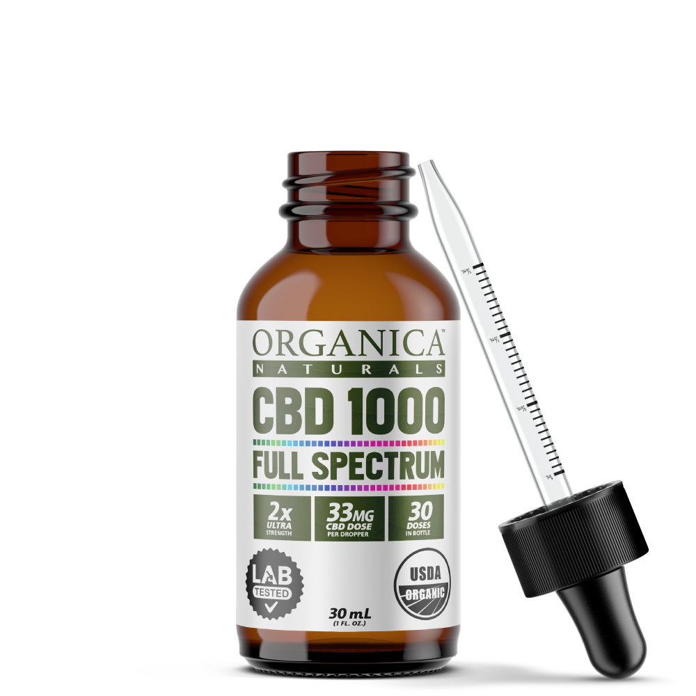 USDA Organic 1000 mg Full Spectrum CBD Oil | Bulk & Wholesale - Image 4