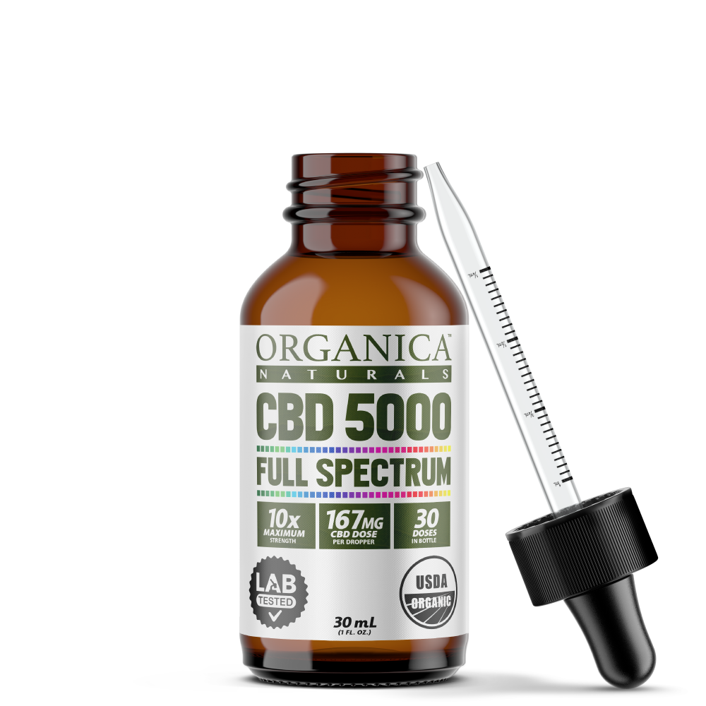 USDA Organic 5000 mg Full Spectrum CBD Oil | Bulk & Wholesale - Image 4
