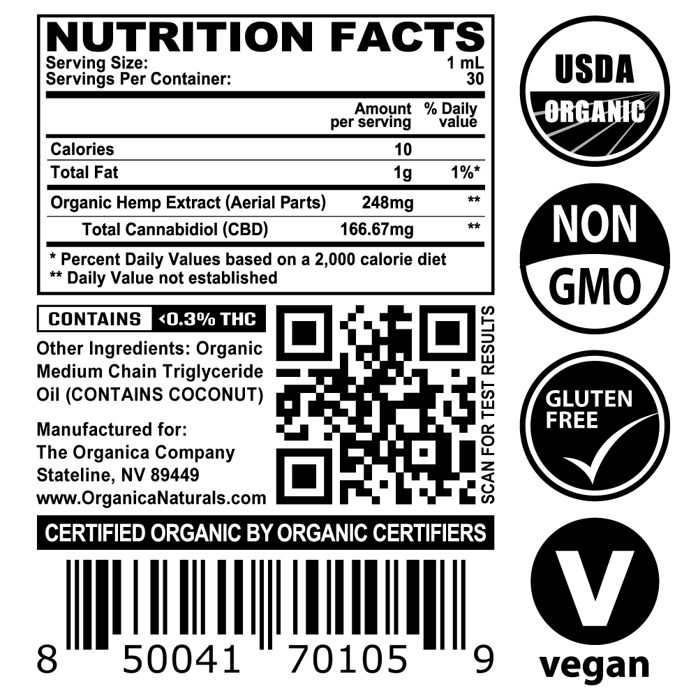USDA Organic 5000 mg Full Spectrum CBD Oil | Bulk & Wholesale - Image 6